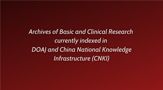 Archives Of Basic And Clinical Research